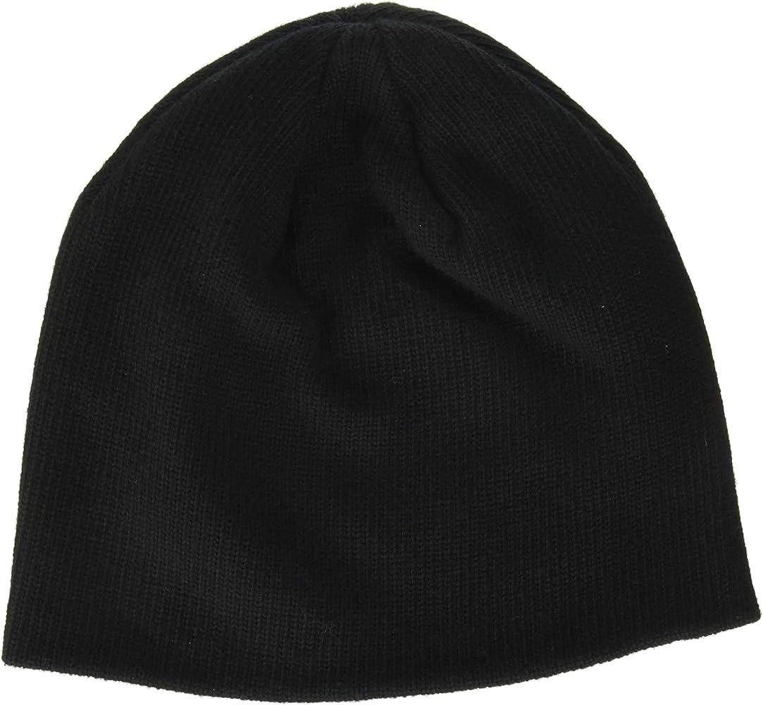 Unisex 100% Cotton Thin Rib Beanie