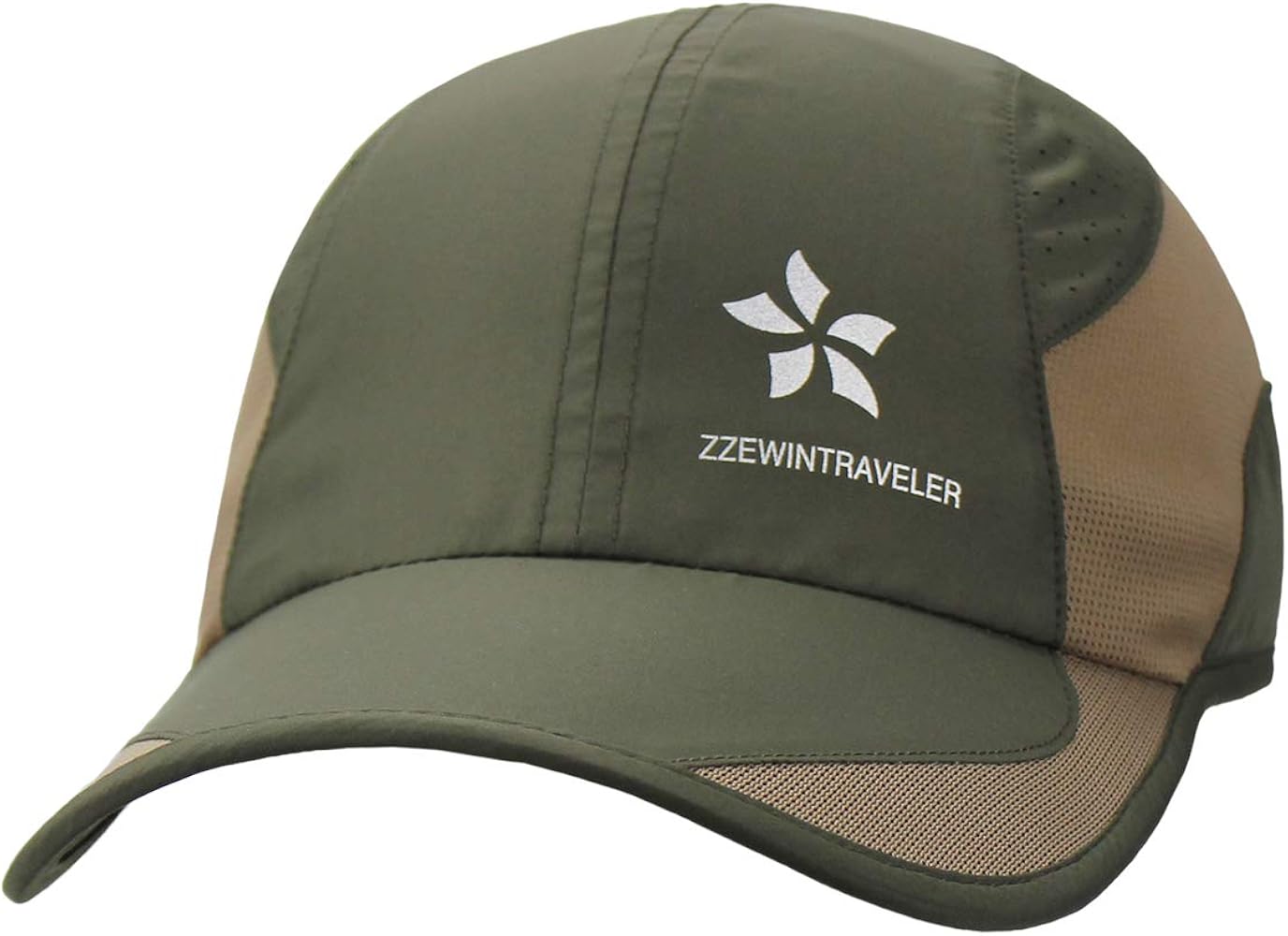 ZZEWINTRAVELER Quick Dry Cap Running Hats Lightweight Breathable Soft Adjustable Outdoor Sports Hat for Men, Women