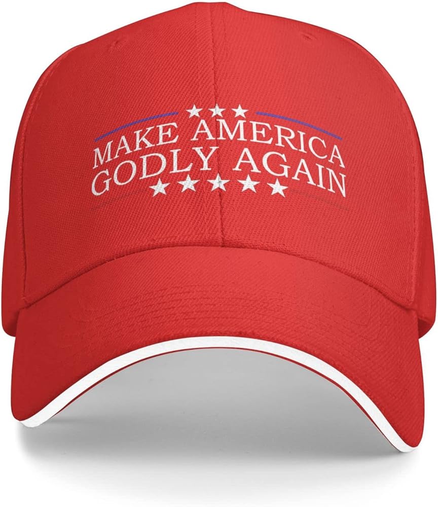 Make America Godly Again Hat Men Baseball Caps Fashionable Hats