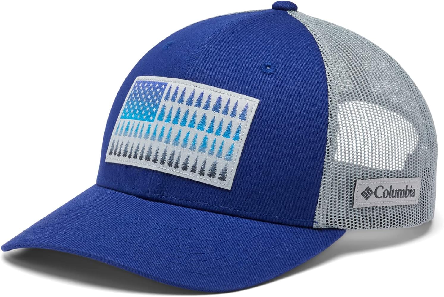 Columbia Tree Flag Mesh Snap Back-Low Crown