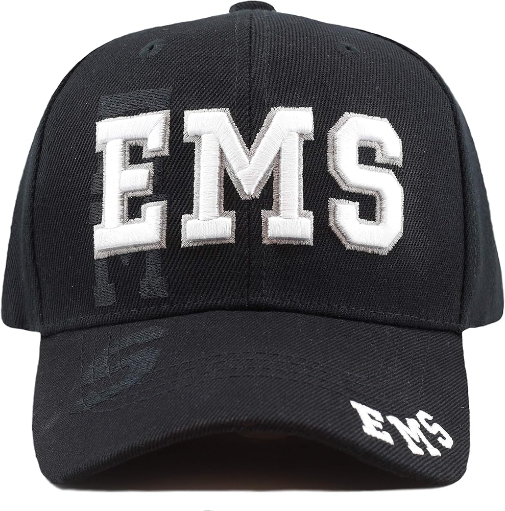 The Hat Depot Law Enforcement 3D Embroidered Hat.