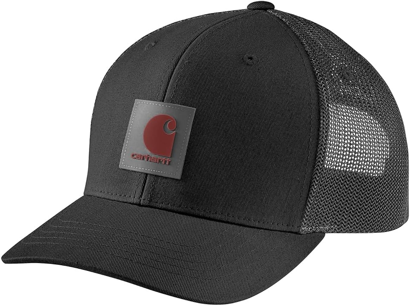 Carhartt Men's Rugged Flex Twill Mesh-Back Logo Patch Cap