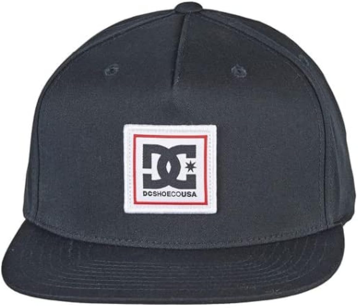 DC Shoes Men's VC Vest Up Trucker Hat, Adjustable Snapback Strap - Black