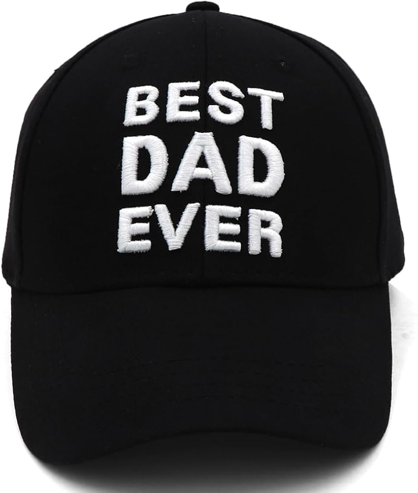 Father's Day Birthday Gifts Dad hats for Men,Adjustable Worlds Best Dad Hat Gifts for Dad Husband Papa from Daughter Son