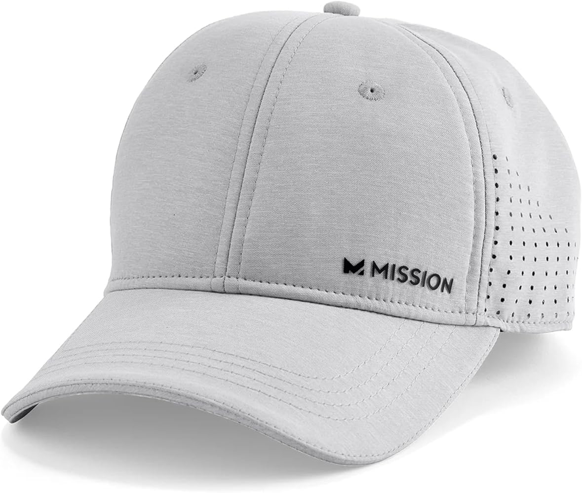 MISSION Cooling Vented Performance Hat - Unisex Baseball Cap for Men & Women