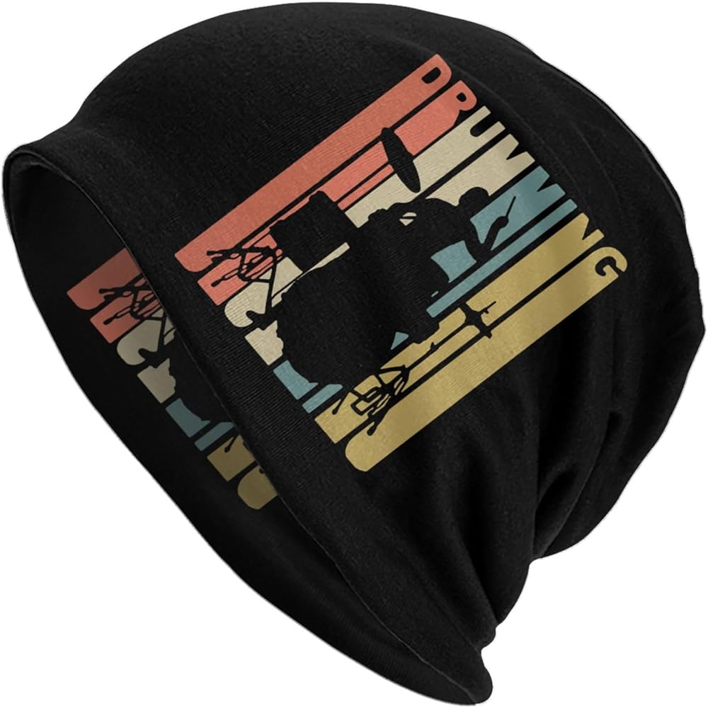 Style Drumming Drummer Men's Knit Hat Beanie Hat