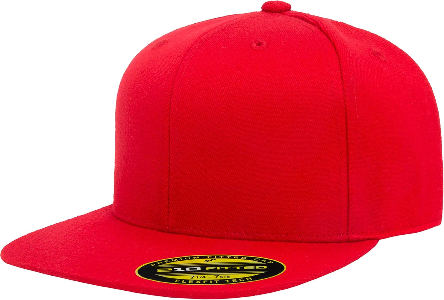 Flexfit Premium 210 Fitted Flat Brim Baseball Hat