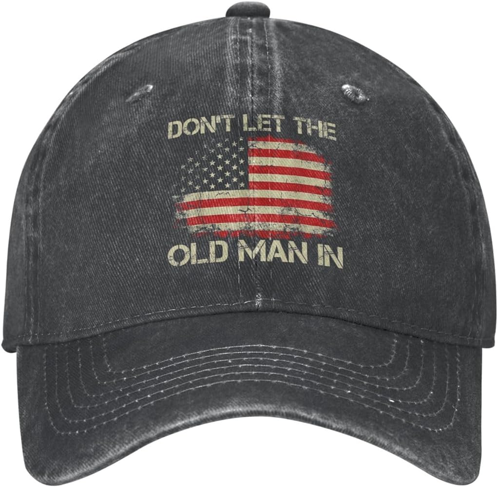 Vintage Adult Cowboy Hat Cotton Denim Sports Baseball Hat for Men Adjustable