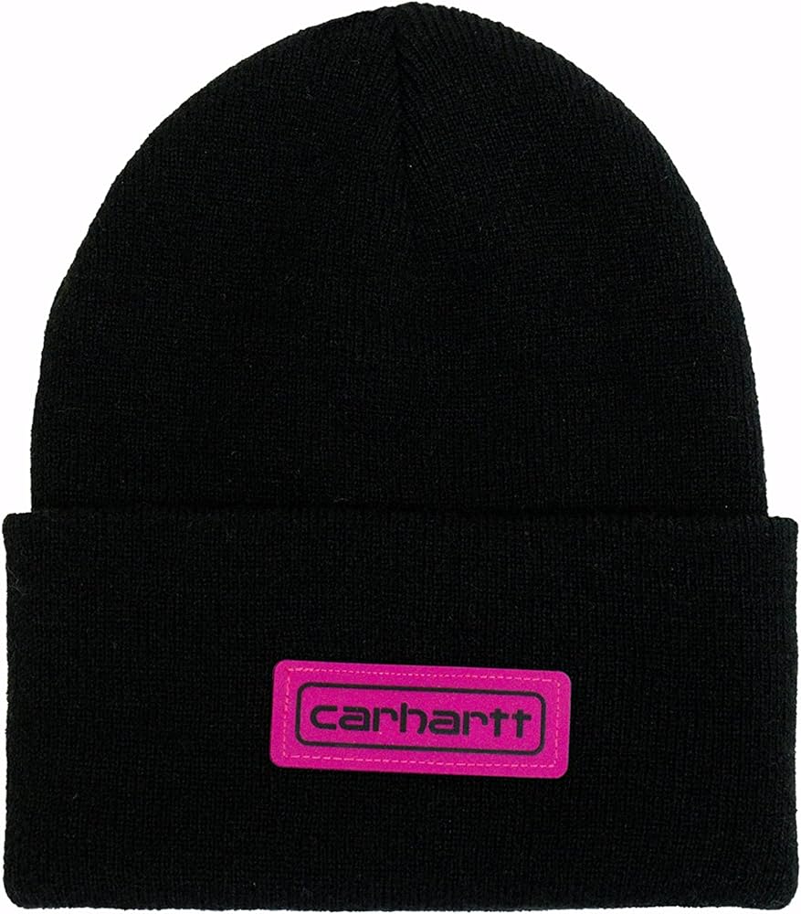 Carhartt Men's Knit Logo Patch Beanie