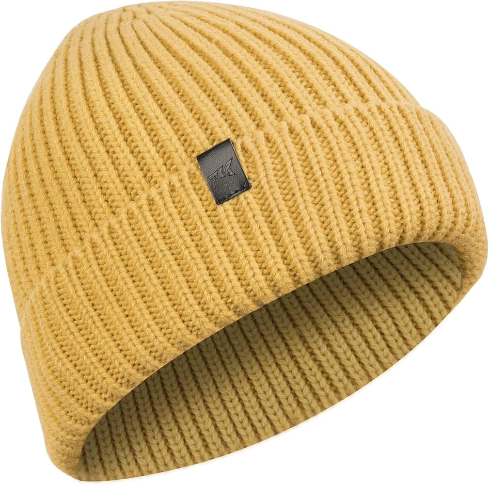 KastKing Winter Ice Fishing Beanie Hats for Men & Women-Leisure Knit Ribbed,Cuffed Cap,Warm & Soft Stylish Skull Caps