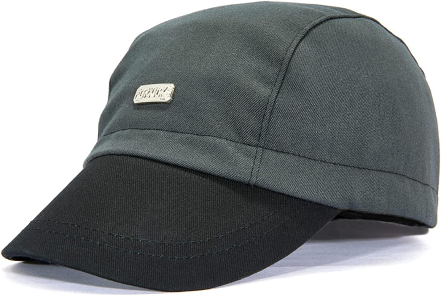 Unisex Short Brim Baseball Cap, Atypical Short Brim Hat with Unstructured Design & Stretchy Fit - Breathable & Compact