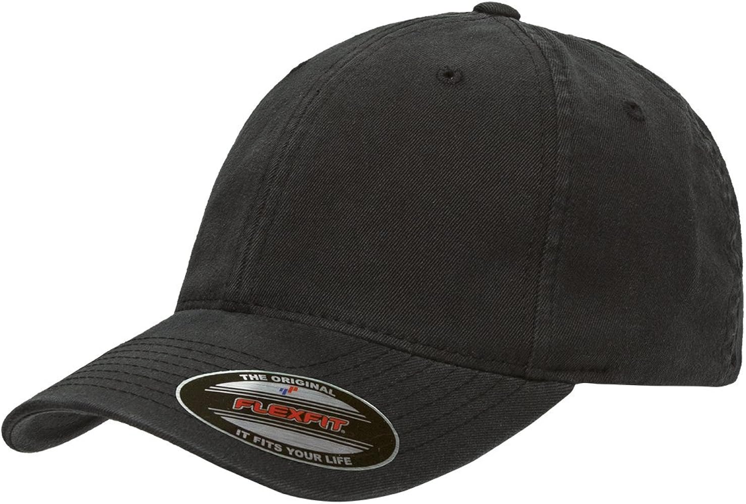 Flexfit Men's one_Size Trucker Cap, Black, Alpha