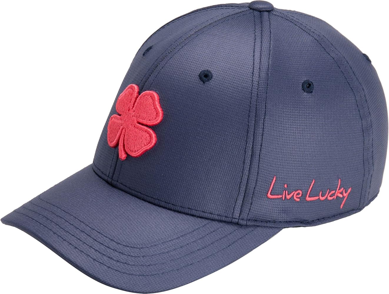 Black Clover Spring Luck Navy L/XL Hat with Psych Pink Clover