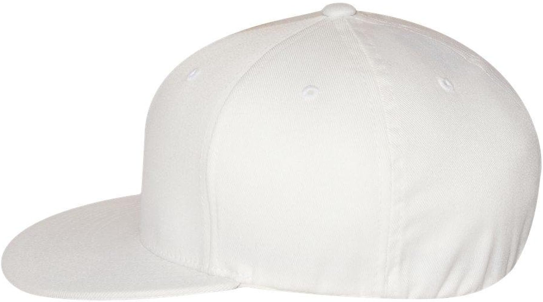 Flexfit Pro-Baseball On Field Cap, White, Small/Medium