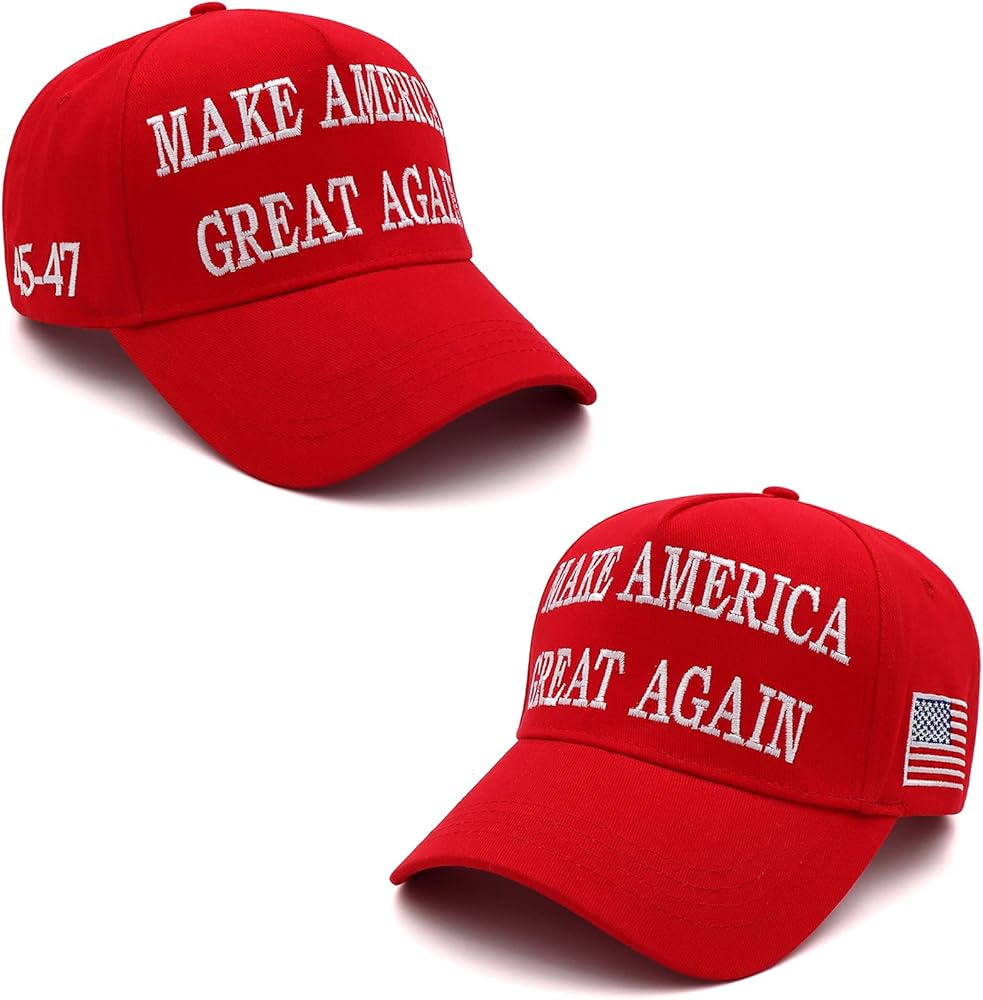 Trump Hat 45-47 MAGA Hat Trump 2024 Hat Trump Merchandise Make America Great Again Hat Donald Trump Slogan Baseball Cap