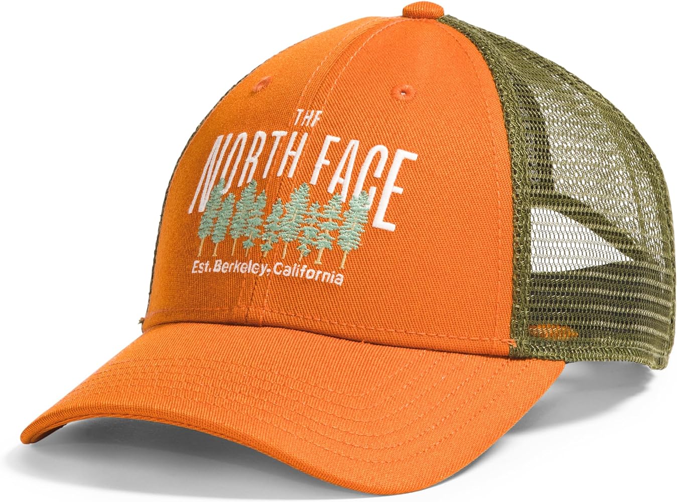 THE NORTH FACE Embroidered Mudder Trucker, Desert Rust/Heritage Graphic, One Size