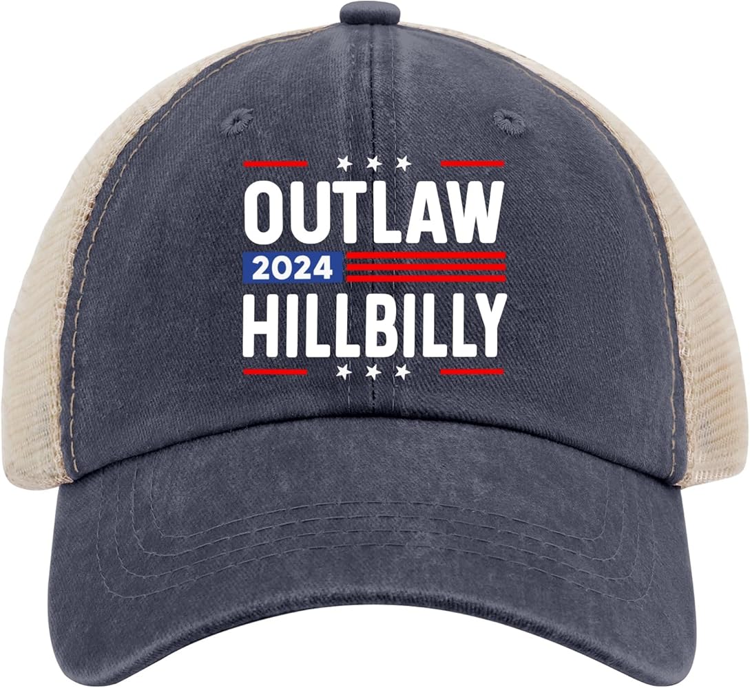 Trump Vance 2024 Trump 45 47 Hats for Men I'm Voting for The Felons and The Hillbillyes Outlaw Hats Caps Sports Hat Black Dad