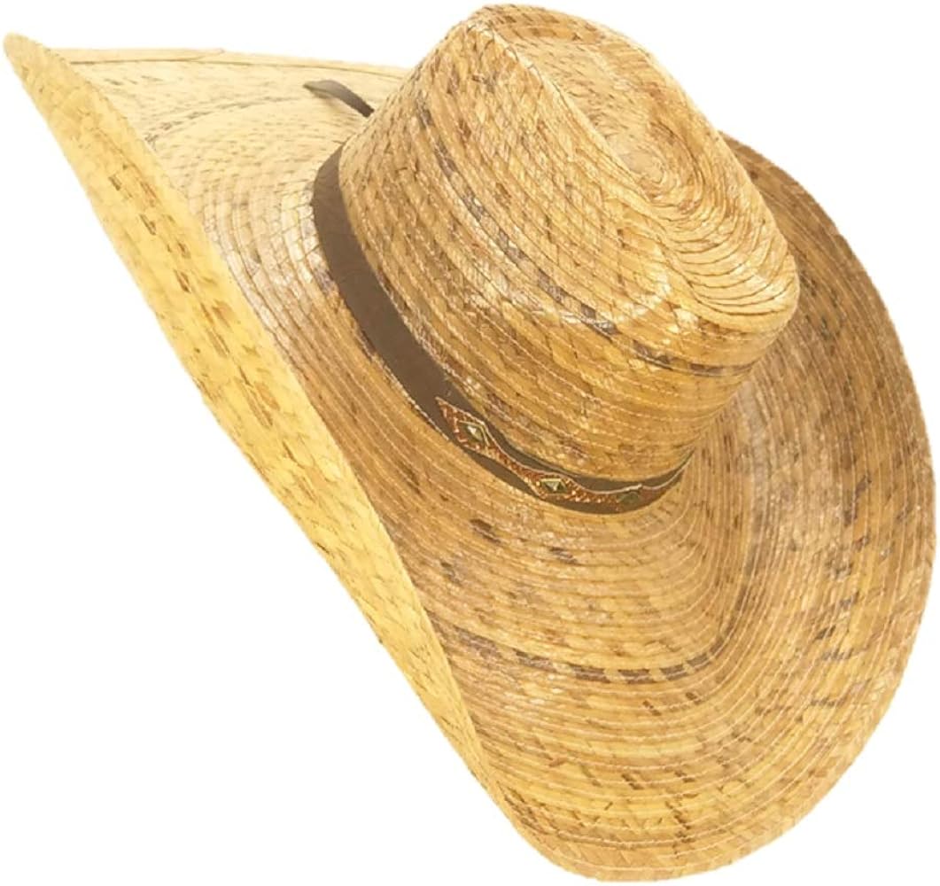 Sharpshooter Wild Wild West Barb Wire Brim Sun Protection River Beach Party Cowboy Sombrero Hat