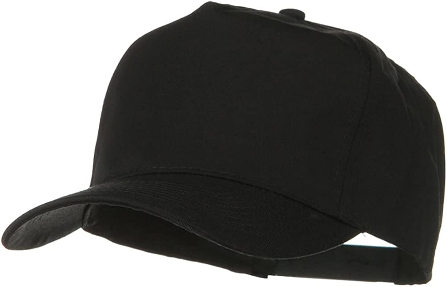 5 Panel Solid Cotton Twill Pro Style Mid-Profile Golf Cap