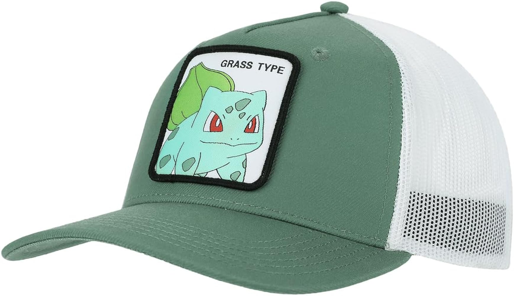 Bioworld Pokemon Bulbasaur Green Trucker Hat