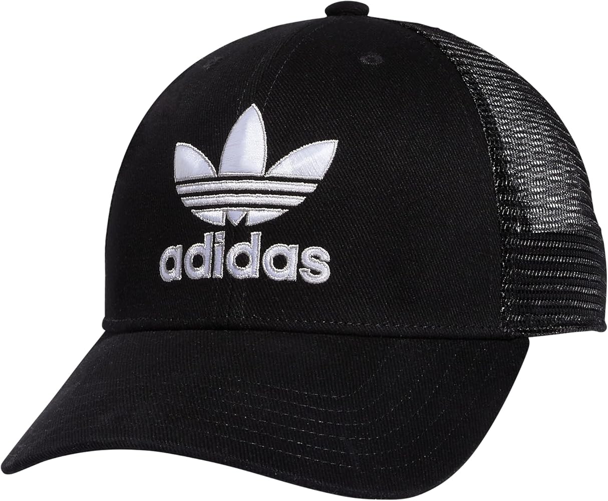 adidas Originals Men's Icon Trucker Structured Precurve Snapback Cap