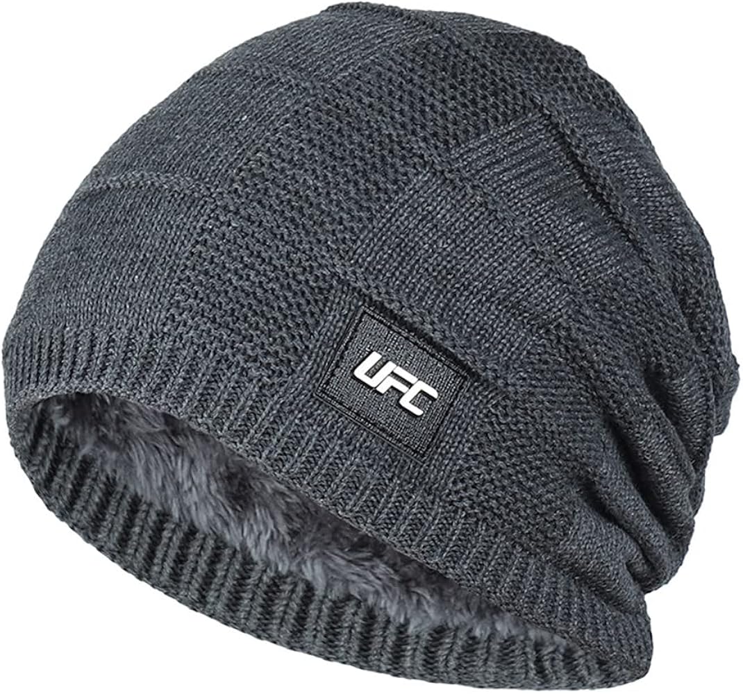 Men's Beanie Hat Winter Hat - Casual Knit Skull Hat Warm Thick Fleece Socks Hat Women's Beanie Hat