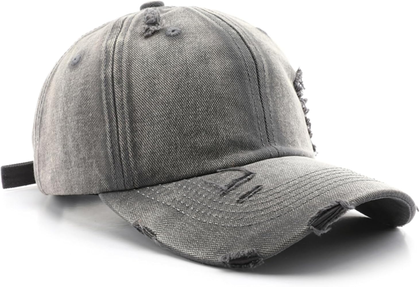 Fashion Vintage Washed Distressed Baseball Cap Unconstructed Dad Hat Trendy Trucker Hats Headwear for Men Women