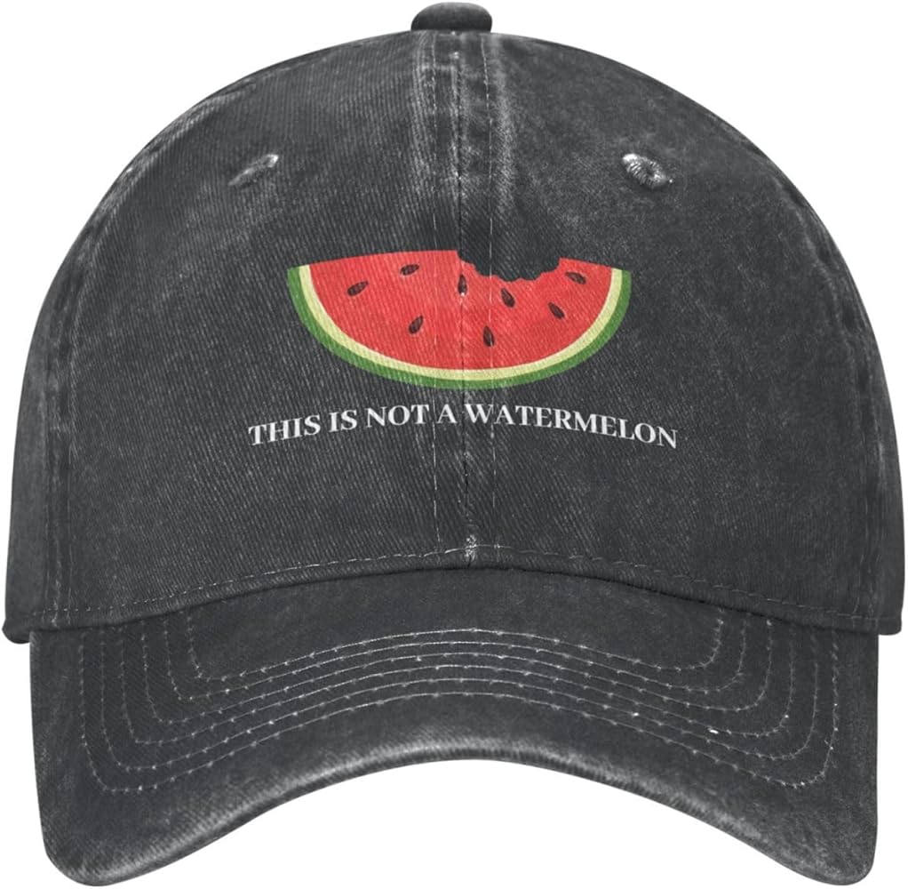 This is Not A Watermelon Hat Men Baseball Hat Cool Hat