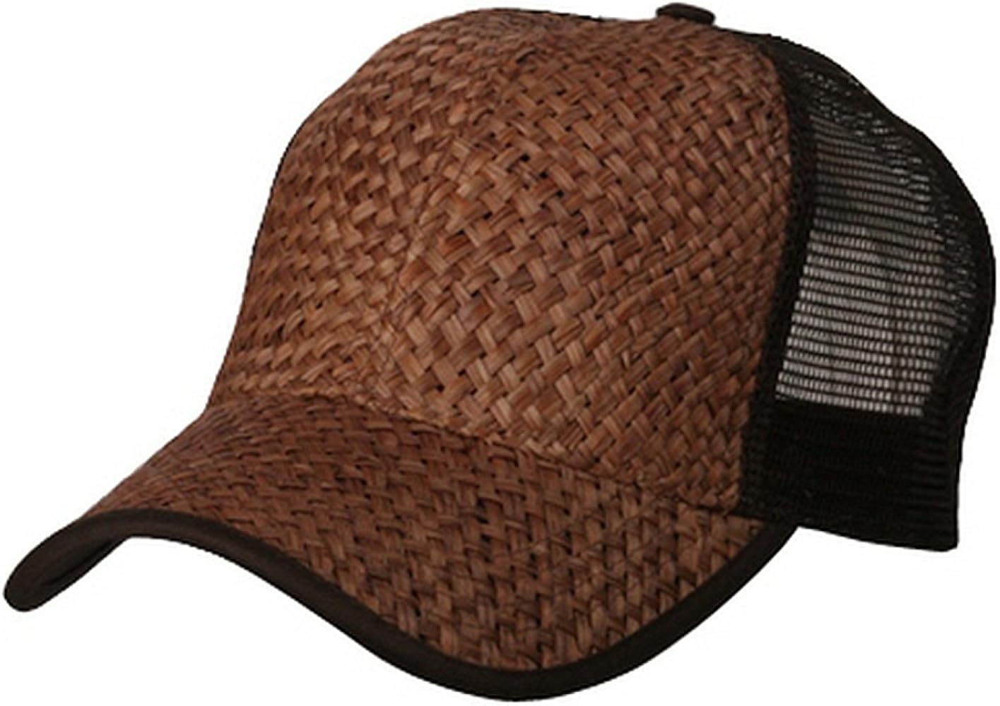 MG Straw Trucker Cap