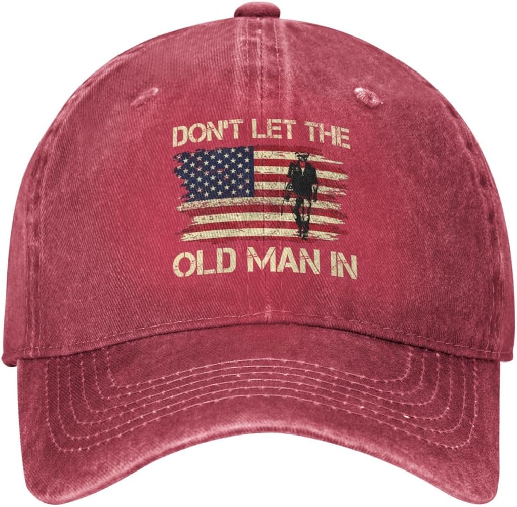 Old Man Hat Don't Let Old Man in Hat for Men Baseball Hats Cute Cap