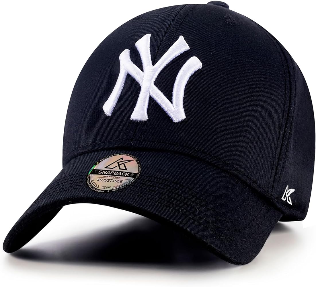 New York Cap for Men and Women | NY Hat Crafted from Pure Cotton Twill Material with Exquisite Embroidery |Buckle Adjustable