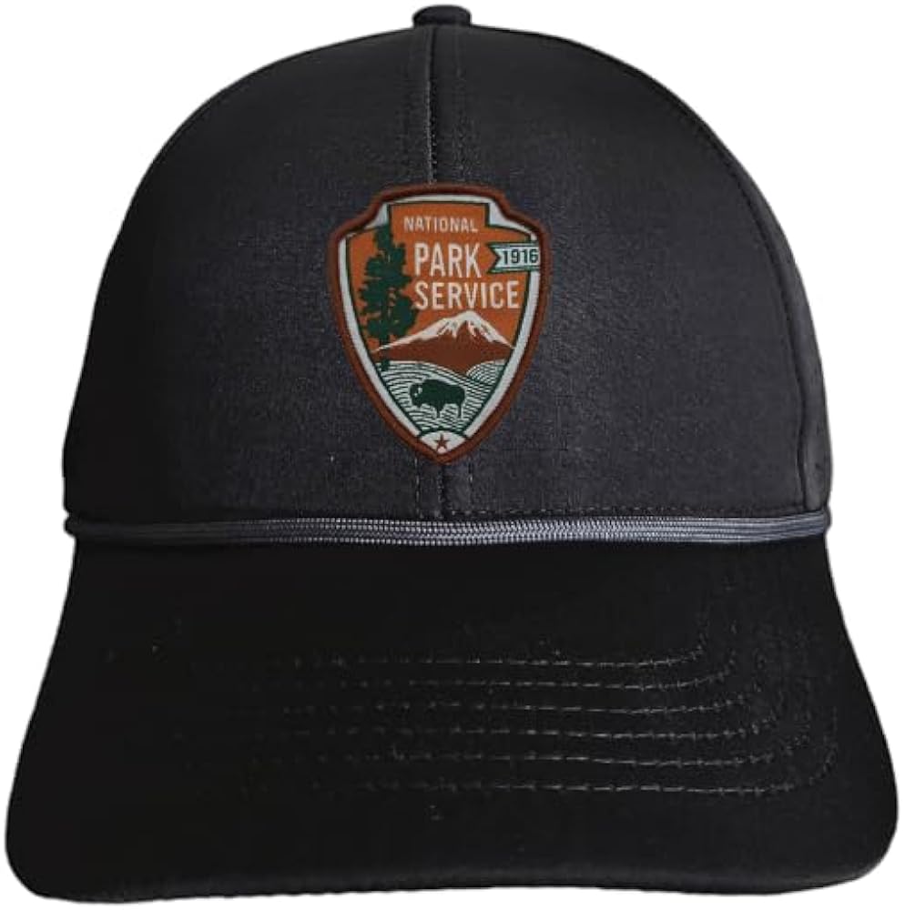 National Park Hat Quick Dry Baseball Cap Laser Cut Snapback