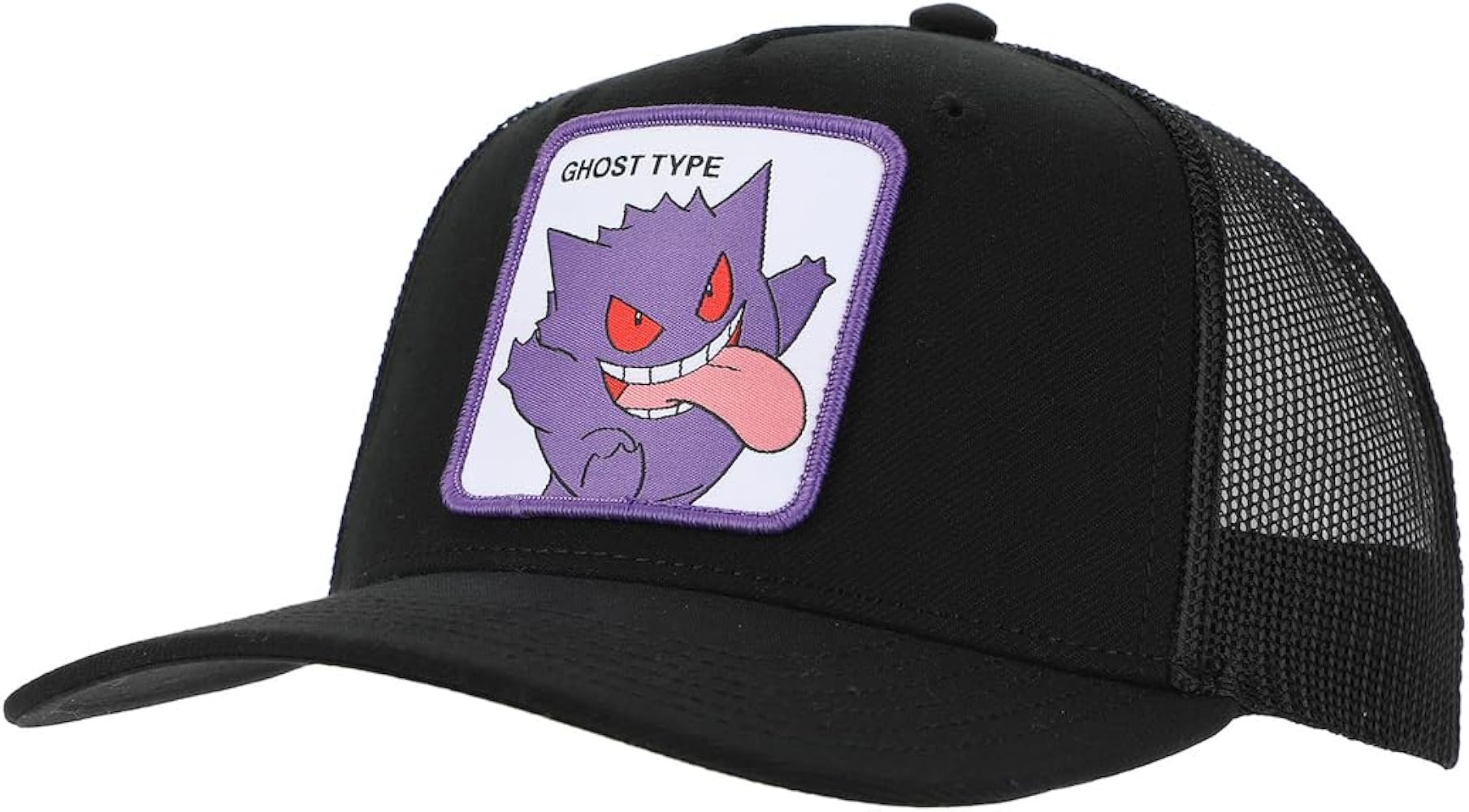 Bioworld Pokemon Gengar Black Trucker Hat