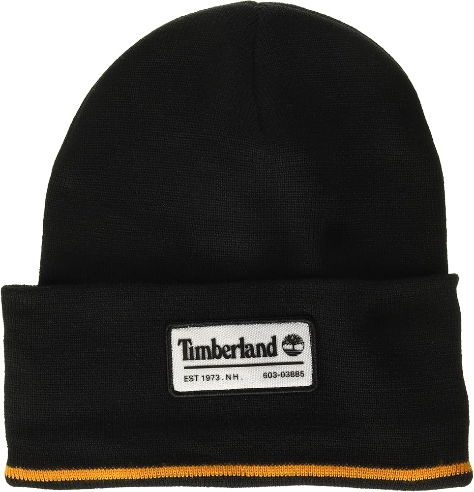 Timberland Men's Long Patch Beanie