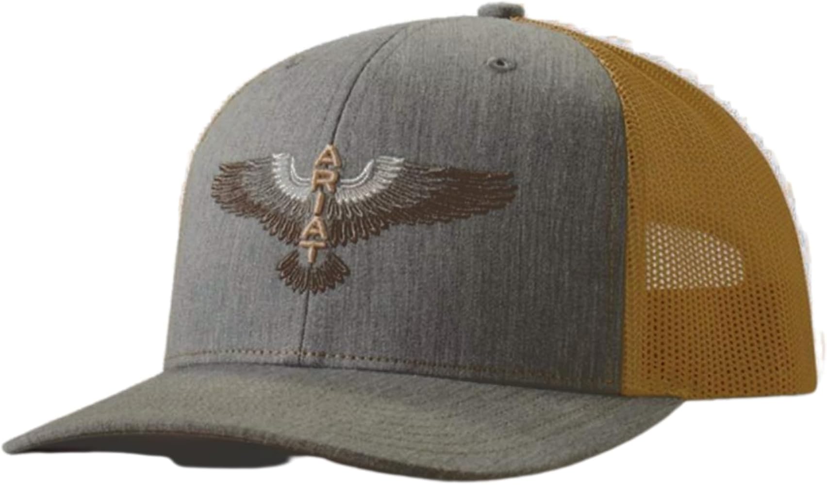 ARIAT Men's Structured Cap Eagle, Denim/Tan