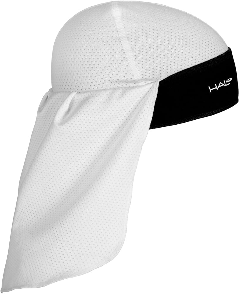 Halo Headband Skull Cap with Tail