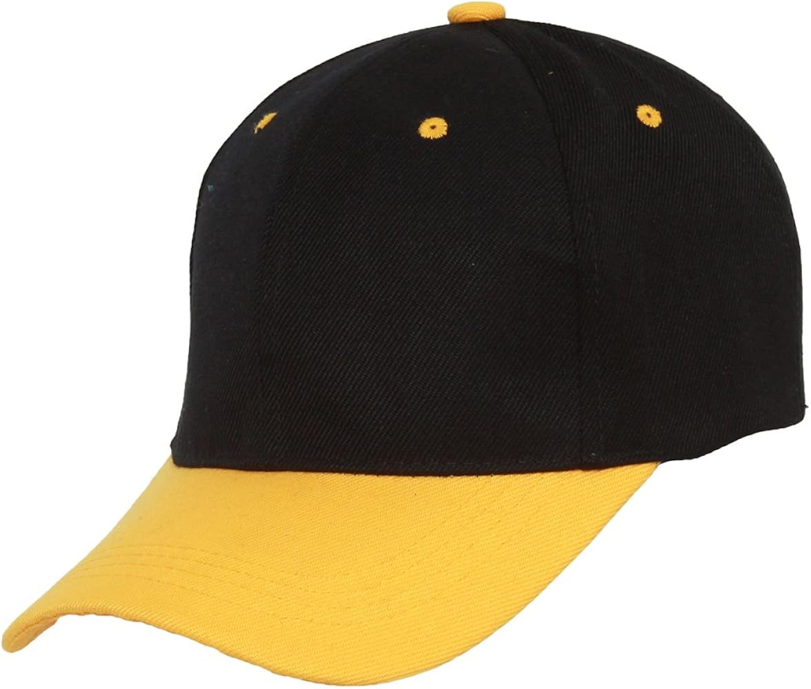 TopHeadwear Two-Tone Adjustable Baseball Cap