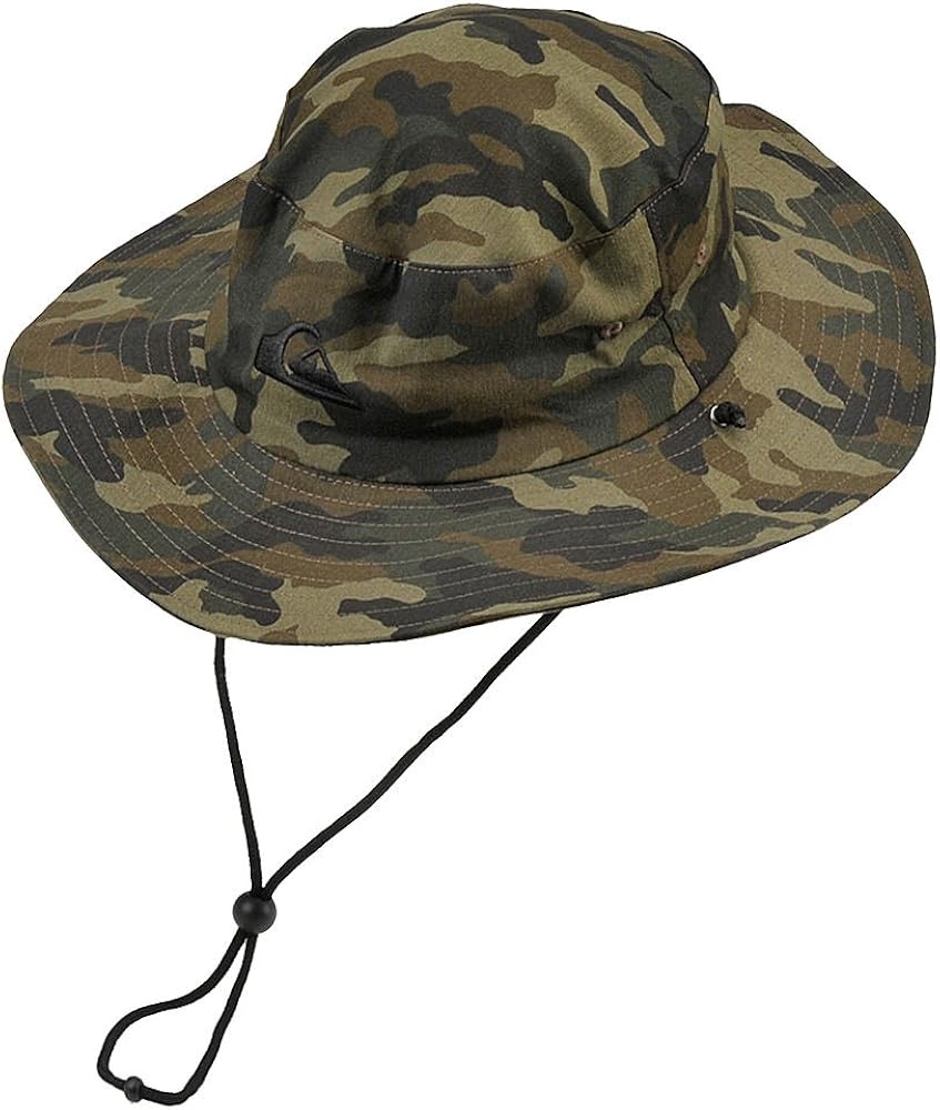 Quiksilver Men's Bushmaster Sun Protection Floppy Visor Bucket Hat