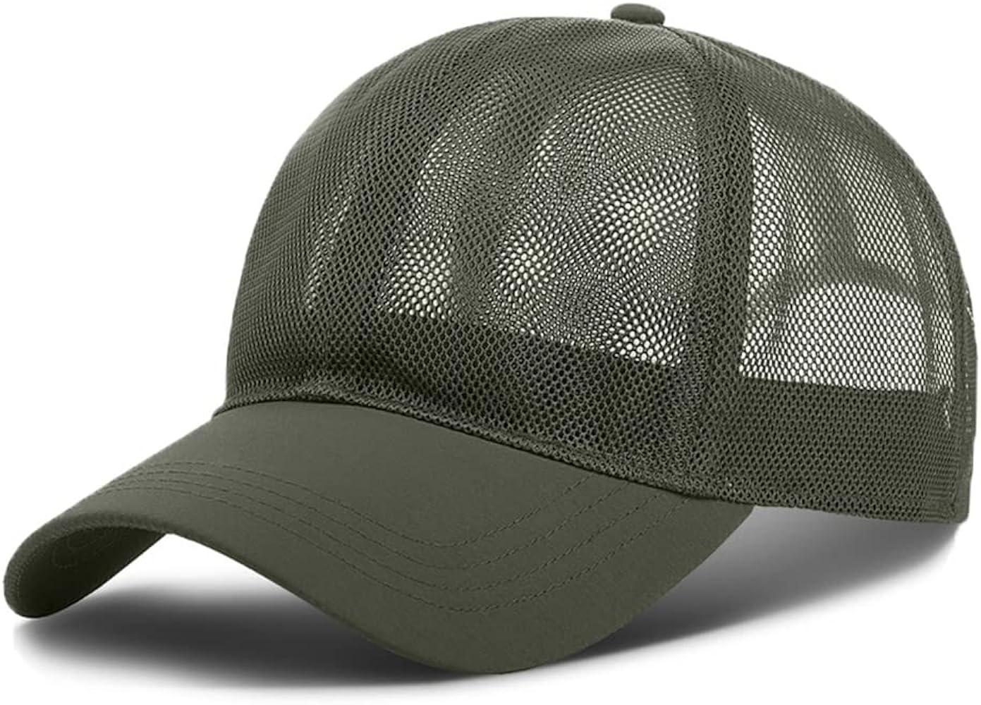 Mesh Baseball Cap for Men Women Summer Trucker Hat Solid Quick-Drying Sports Running Hat