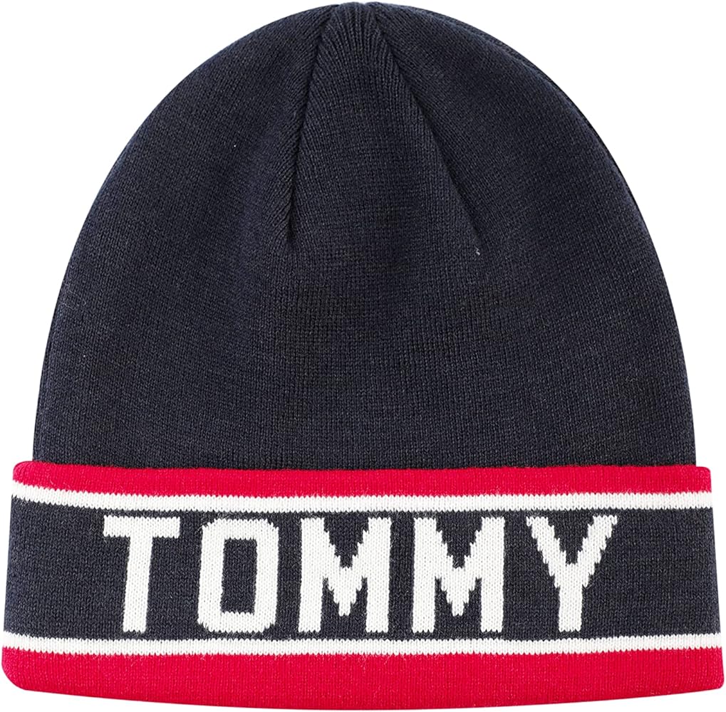 Tommy Hilfiger Men's Racing Stripe Cuff Hat