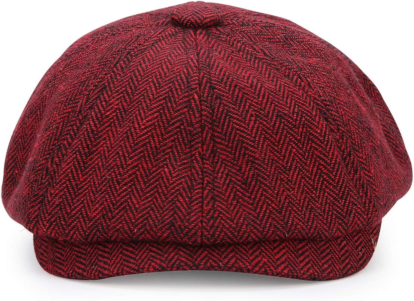 Newsboy Cap Baker Boy Hat Flat Caps - 8 Panel Peaky Herringbone Tweed Gatsby Hat Ivy Irish Cap for Men and Women