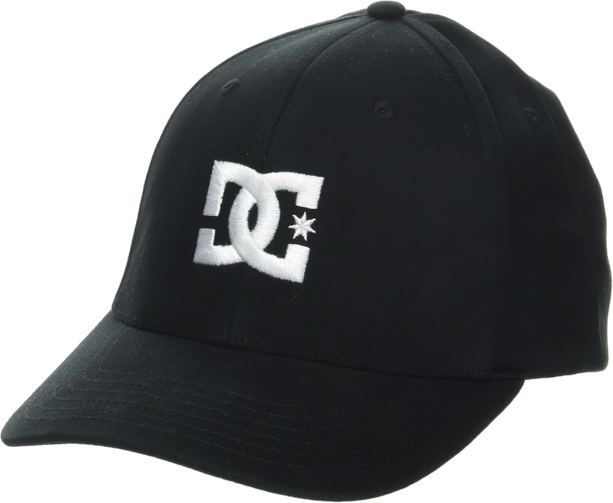 DC Shoes Dc Men's Cap Star Flexfit Curve Brim Hat