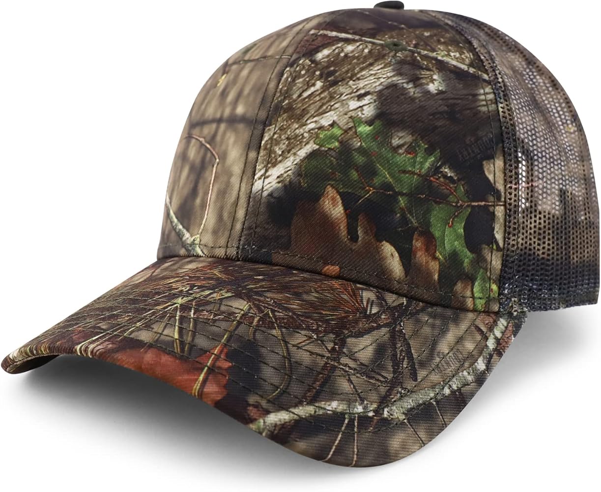 XXL Oversize Hunting Camouflage Outdoor Structured Trucker Cap