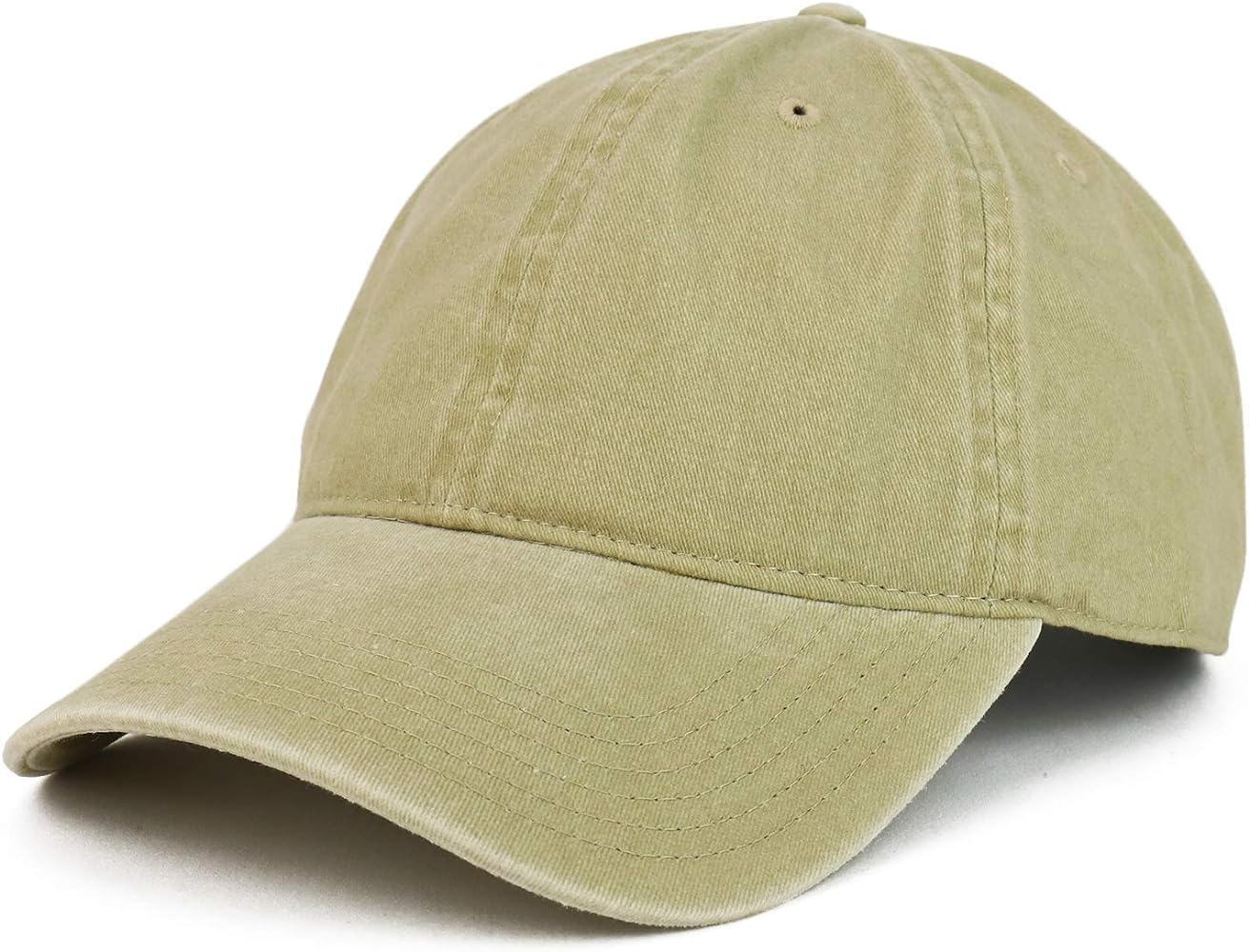 XXL Oversize Big Washed Cotton Pigment Dyed Unstructured Baseball Cap