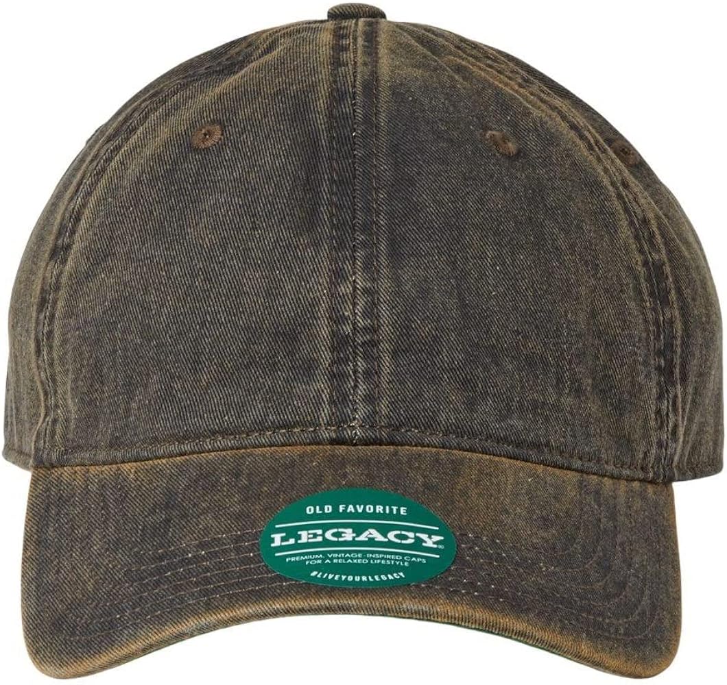 Legacy Old Favorite Solid Twill Cap, Adjustable, Black